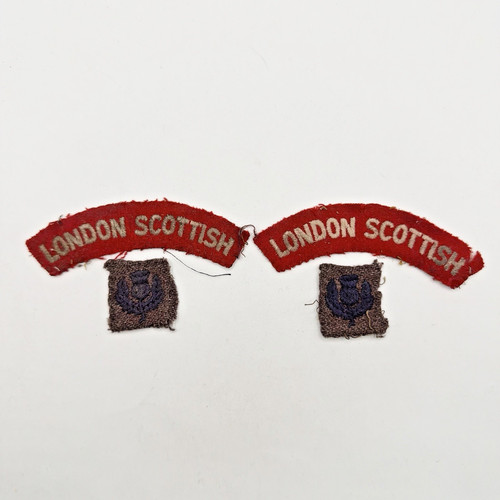 Genuine ww2 london scottish - genuine,