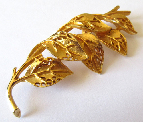 Vintage goldtone statement - goldtone,