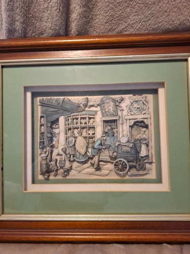 Vintage anton pieck shop - anton, 3d