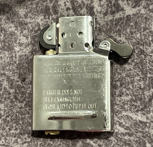 Unfired zippo lighter insert - zippo,