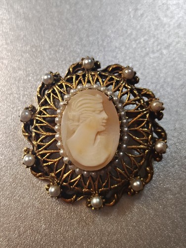 Vintage florenza signed gold - vintage,