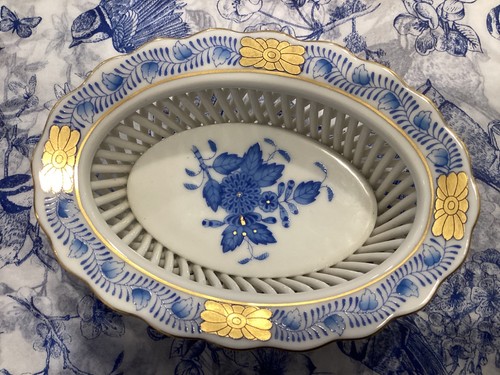 Herend porcelain trinket - porcelain,
