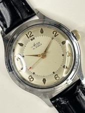 AVIA Vintage 1950’s Men’s Manual Silver Watch