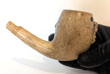 Vintage large clay smoking - vintage,