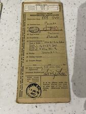 JAGUAR MK2 1963 CAR LOG BOOK  RF60 MEMORABILIA MAN CAVE COLLECTORS ITEM