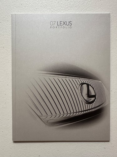 Original 2007 lexus portfolio - original,