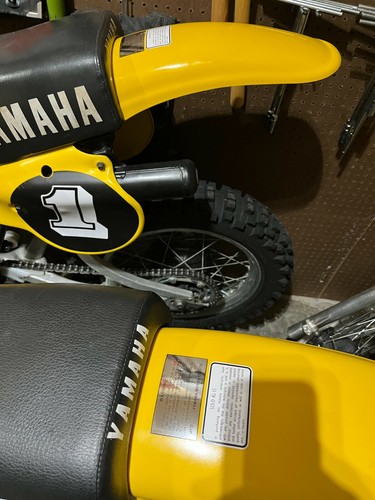 Vintage yamaha warning decal - warning,