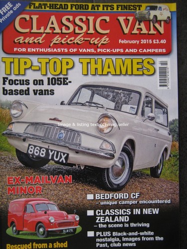 Classic van pick up february - &, pick-up
