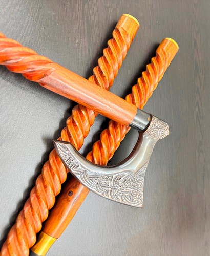 Antique axe viking walking - antique,
