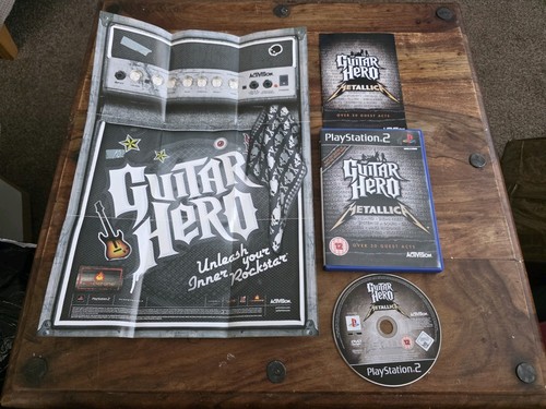 Guitar hero metallica ps2 game - guitar,