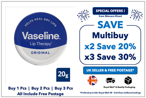 Vaseline 20g tin original - vaseline,