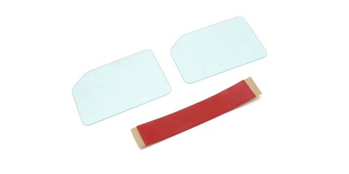 Rear wing side - plates, pc