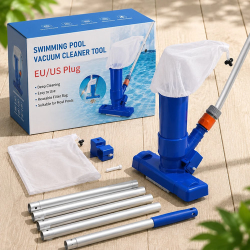Swimming pool cleaner - swimming, vacuum