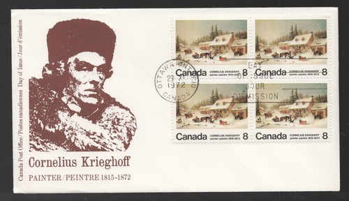 1973 canada krieghoff painter - krieghoff,