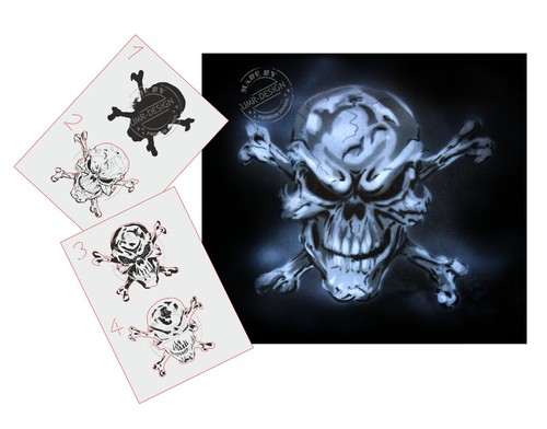 063 pirate skull step - as-, by