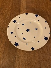 Emma Bridgewater Pottery Small Star Patterned Dinner Plate 8.5”
