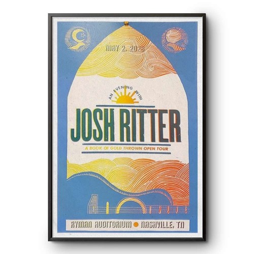 Poster josh ritter - may, 2