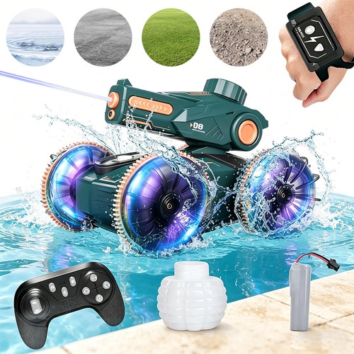 Amphibious stunt car - rc,