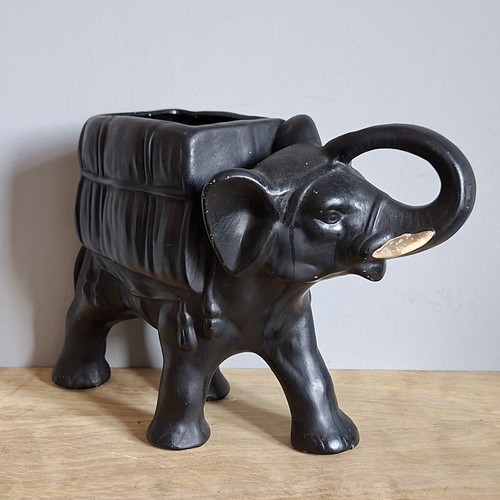 Mid century black - century, chalkware