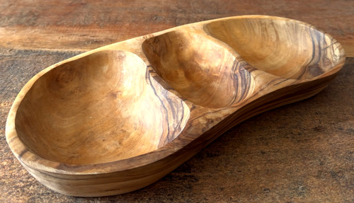 Olive wood triple - wood,