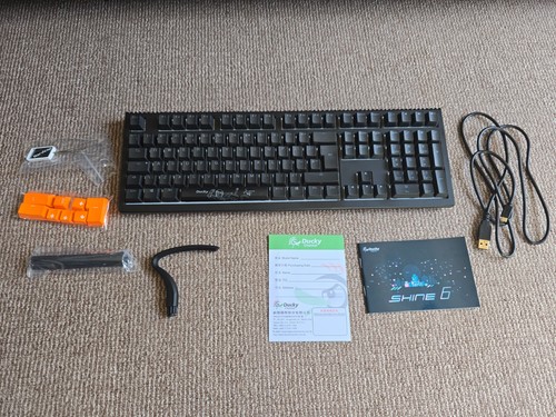 Ducky shine rgb mechanical - 6,