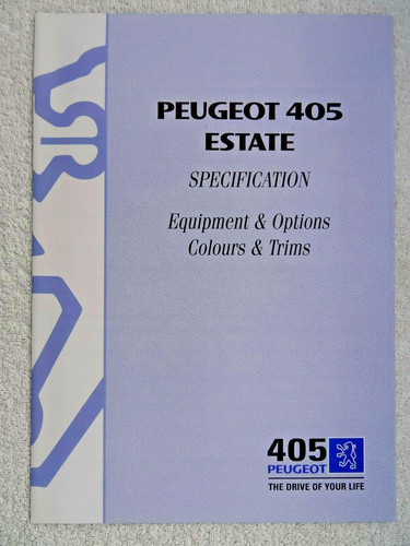 Peugeot 405 estate - 405,