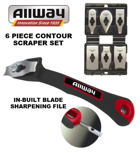 Allway contour scraper six - contour,