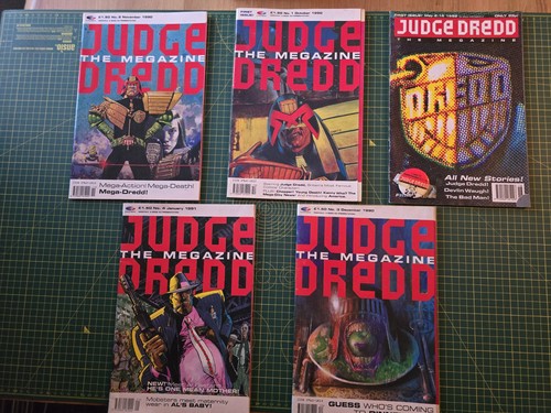 Judge dreed megazine 1990 4 - dreed, 1-4