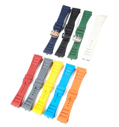 Screw style rubber watch strap - screw,