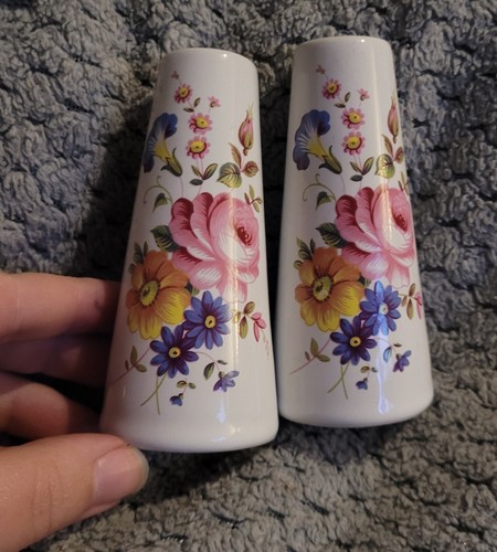 Vintage salt and - salt, pepper