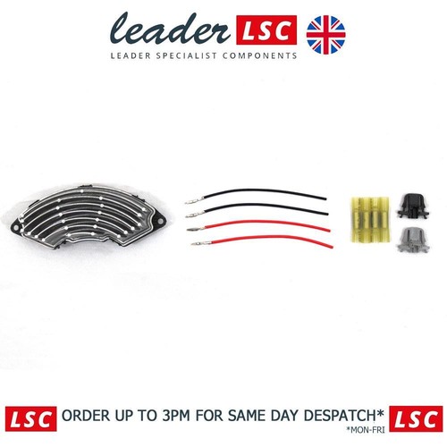 Heater fan resistor and cable - and,