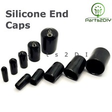 END CAP Rod Thread Bar Screws Bolts Tubes SILICONE RUBBER PLASTIC Cover Soft PVC