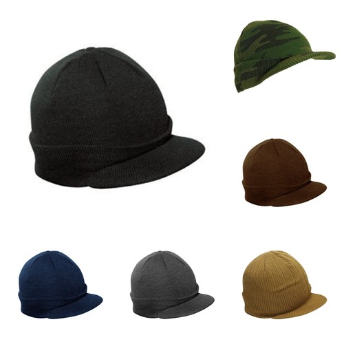 New sports visor - billed, knit