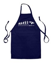 Evolution of Woman Moto X - Unisex Kids Apron - Moto X Motocross Motorcycle