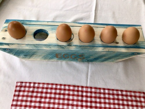 Wooden egg rack cycle - wooden,