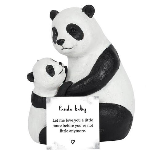 Panda bears cuddling loving - panda,