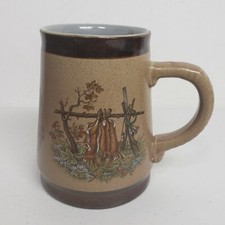 Brown Stoneware Mug Hunting
