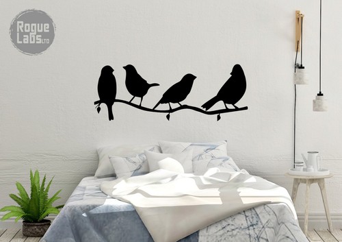 Set birds a branch - set,
