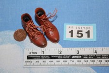 1/6 Scale WW1  British Officers Peg Fit Boots CB1277e