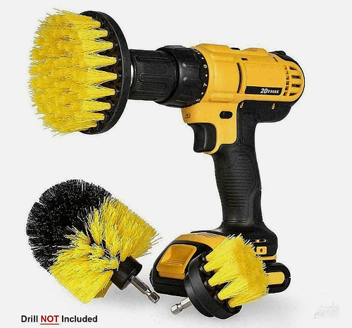 New 3pcs power scrubber brush - 3pcs,
