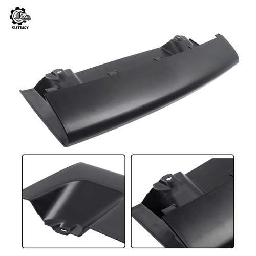 Black front centre bumper tow - centre,