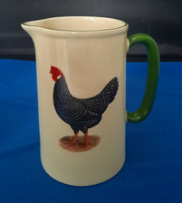 Vintage Milk Jug with Hen from