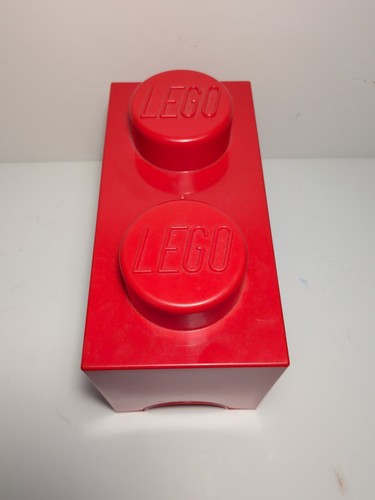 Lego storage brick box red - lego,