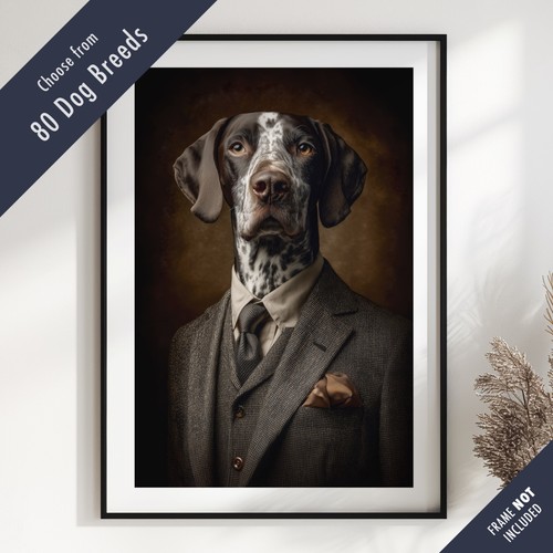Smartly dressed dog - smartly, portrait