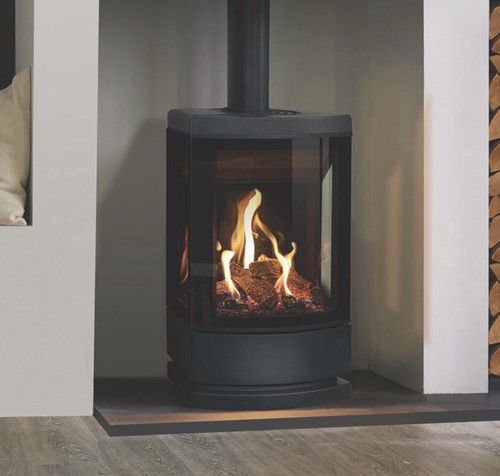 Gazco log effect gas fire - gazco,