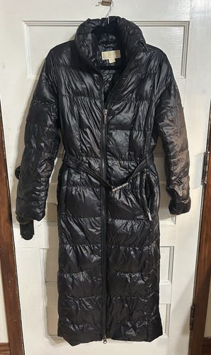 Michael kors black long puffer - kors,
