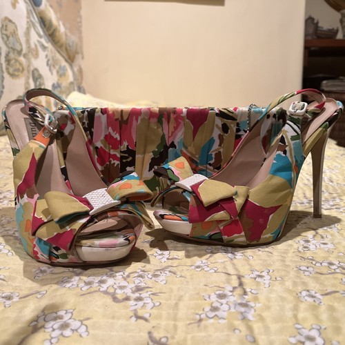 Ladies dunne colourful - ladies, peeptoe