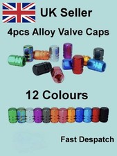 4pc Tyre Valve Dust Caps