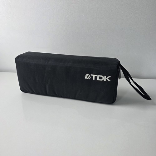 Vintage tdk black storage - vintage, case