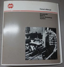 Shopsmith Mark V Owner's